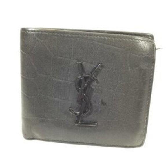 Saint Laurent Black Bifold Wallet - Picture 1 of 7